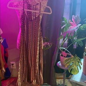 Rachel Zoe Multicolor Patterned Halter Dress